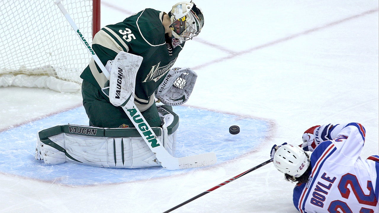 Parise scores early in 3rd as Kuemper, Wild beat Rangers
